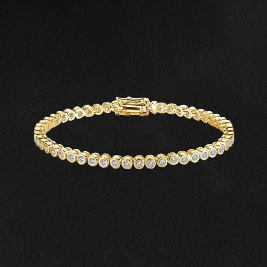 2mm Moissanite 925 Tennis Bracelet