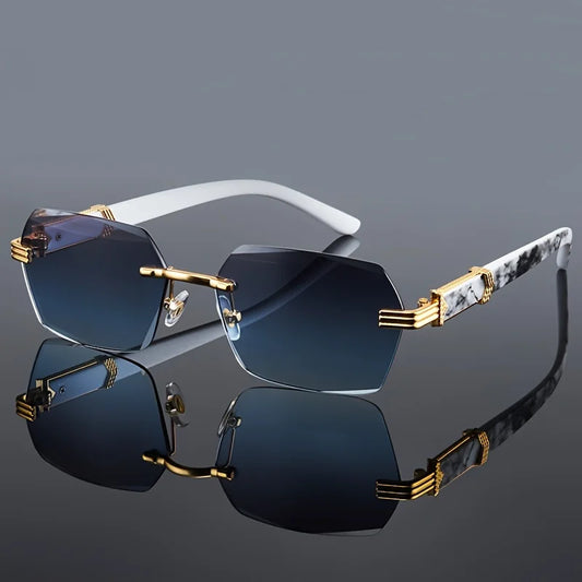 Designer Rimless Sunglasses