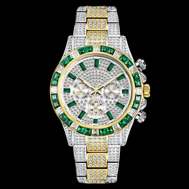 Emerald Ice Out Watch