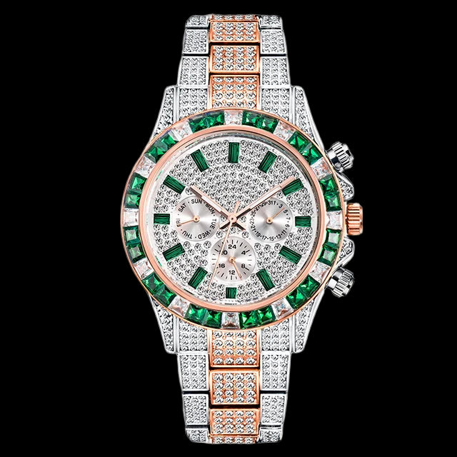 Emerald Ice Out Watch