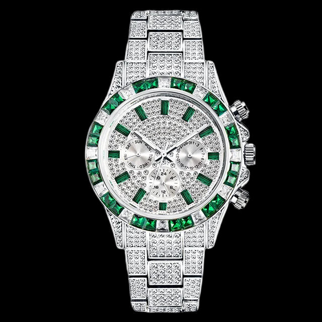 Emerald Ice Out Watch