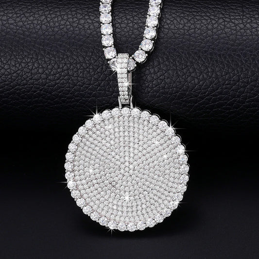 Round Moissanite Pendant