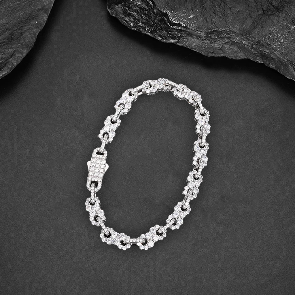 VVS1 Moissanite 925 Cuban Bracelet