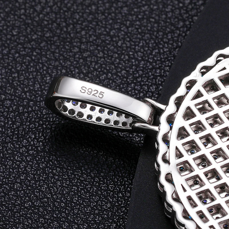 Round Moissanite Pendant